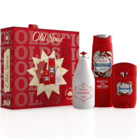 Подарочный набор «Old Spice» лосьон после бритья+гель для душа+дезодорант, 100+250+50 мл