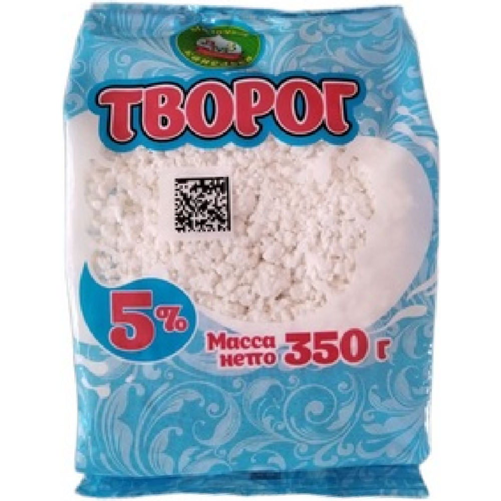 Творог «Мо­лоч­ная ка­пель­ка» 5%, 350 г #0