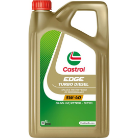 Масло моторное «Castrol» Edge TURBO DIESEL 5W-40, 15F81B, 5 л