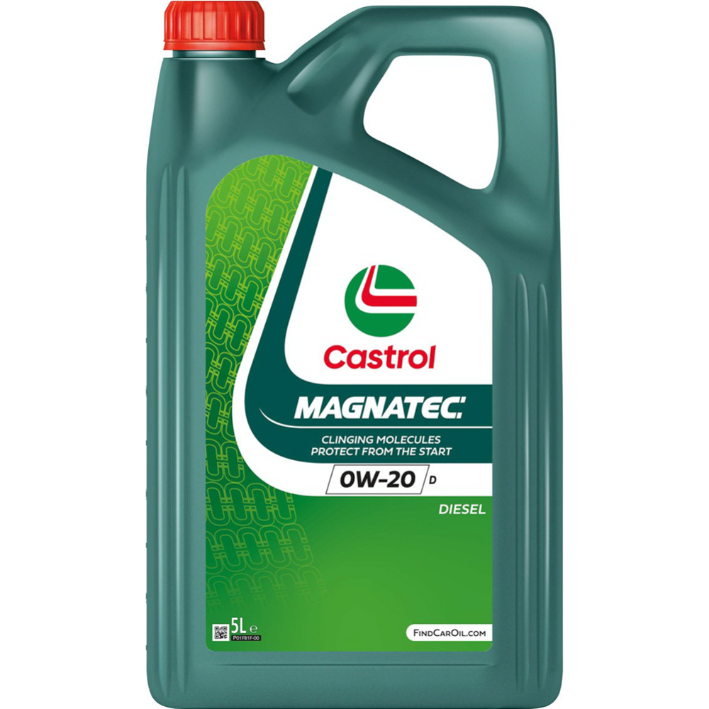 Масло моторное «Castrol» Magnatec 0W-20 D, 15F5E4, 5 л