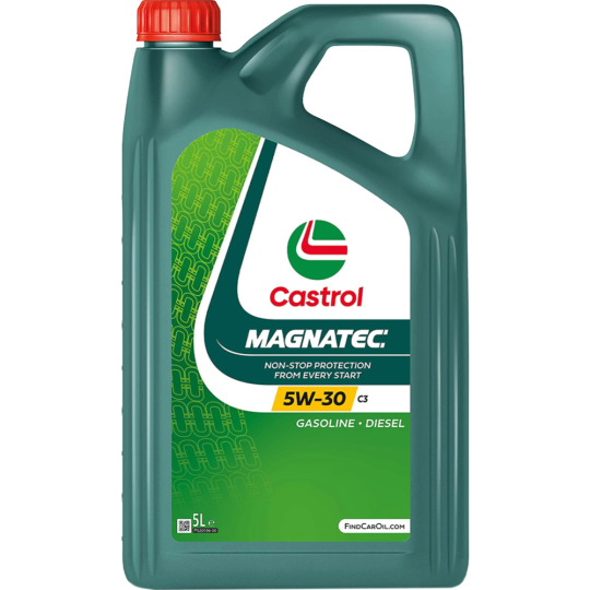 Масло моторное «Castrol» Magnatec 5W-30 C3, 15F927, 5 л