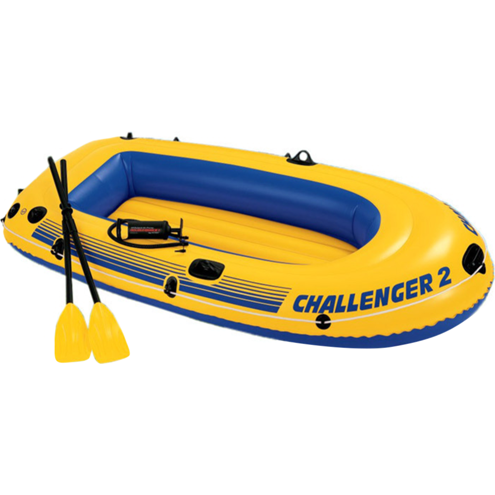 Надувная лодка «Intex» Challenger 2 Set, 68367 
