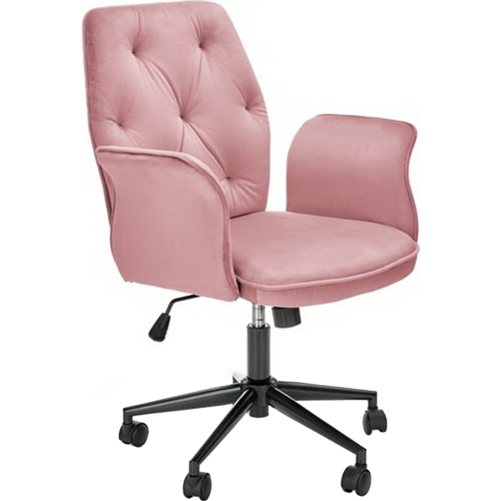 Компьютерное кресло «Halmar» Tulip, V-CH-TULIP-FOT-ROZOWY, розовый/черный