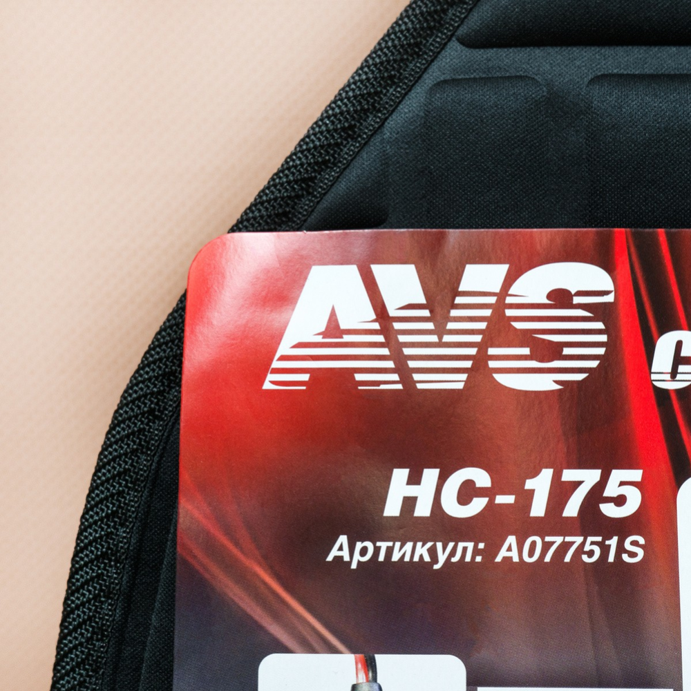 Накидка на сиденье «AVS» HC-175, A07751S, функция подогрева