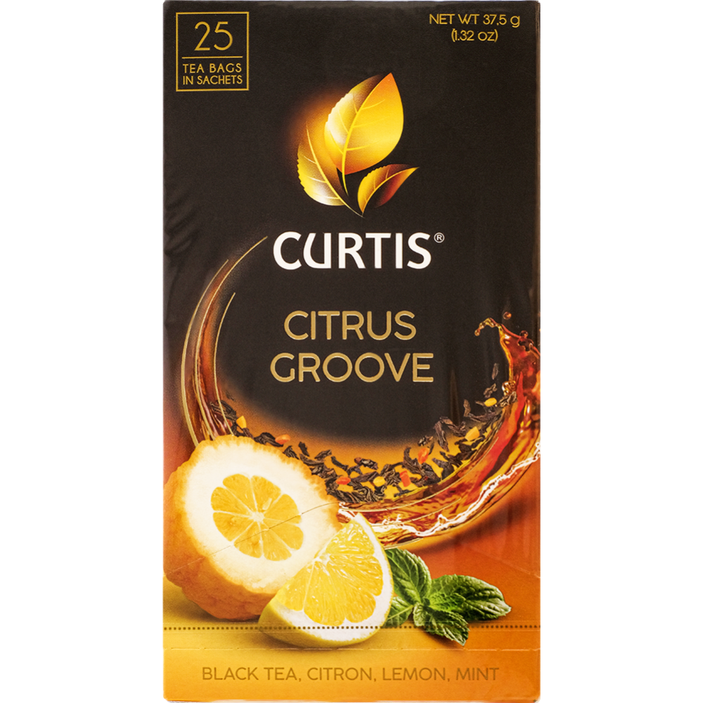 Чай черный «Curtis» Citrus Groove, 25х1.5 г