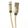 Кабель USB OMEGA TYPE-C-USB 1M GOLD OUFBB6CBOXGL METAL