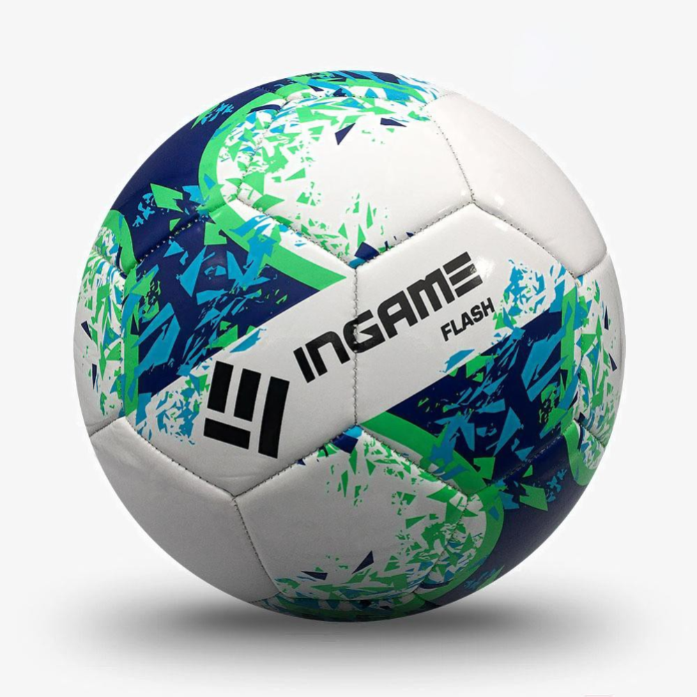 Футбольный мяч «Ingame» Flash, синий, размер 5