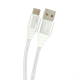 Кабель USB3.0 OMEGA TYPE-C-USB 1M GREY OUFBB3TYPECBOXGR METAL