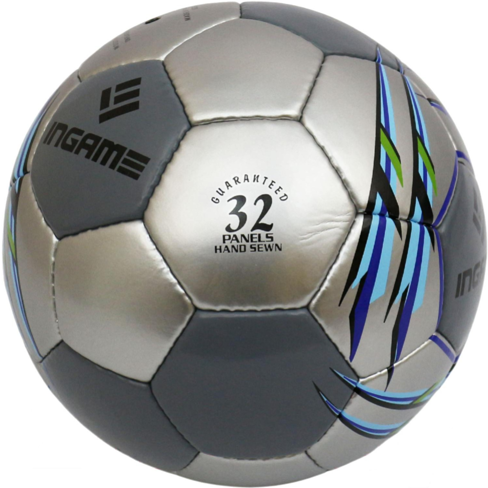 Футбольный мяч «Ingame» Match, 2020, серый