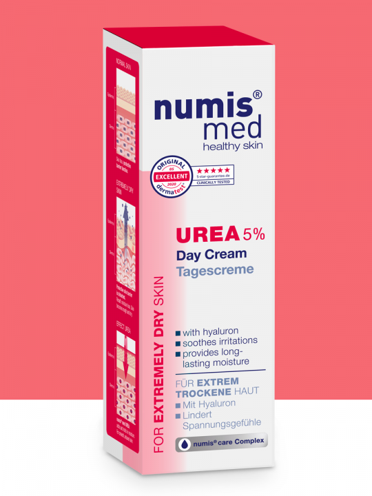 Крем дневной Numis Med с 5% мочевиной и гиалуроновой кислотой, 50 мл (арт. 40212770)