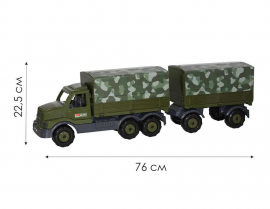 "Сталкер", автомобиль бортовой тентовый военный с прицепом (РБ) Арт. 49209