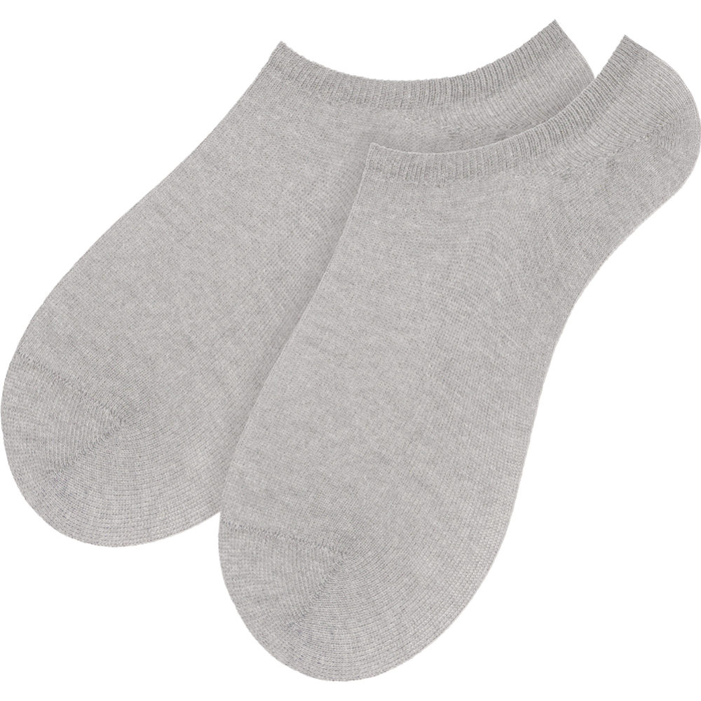 Носки жен­ские «Chobot» 52-115, од­но­тон­ный, серый меланж, размер 23