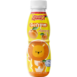  Йогурт «Ба­буш­ки­на крын­ка» со вкусом аб­ри­ко­са, 2,5%, 300 г