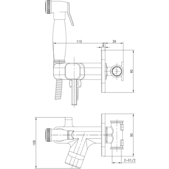 Смеситель «Lemark» LM7165G