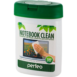 Очиститель для техники «Perfeo» Notebook Clean, PF-T/NBmini-100, малая туба, 100 шт