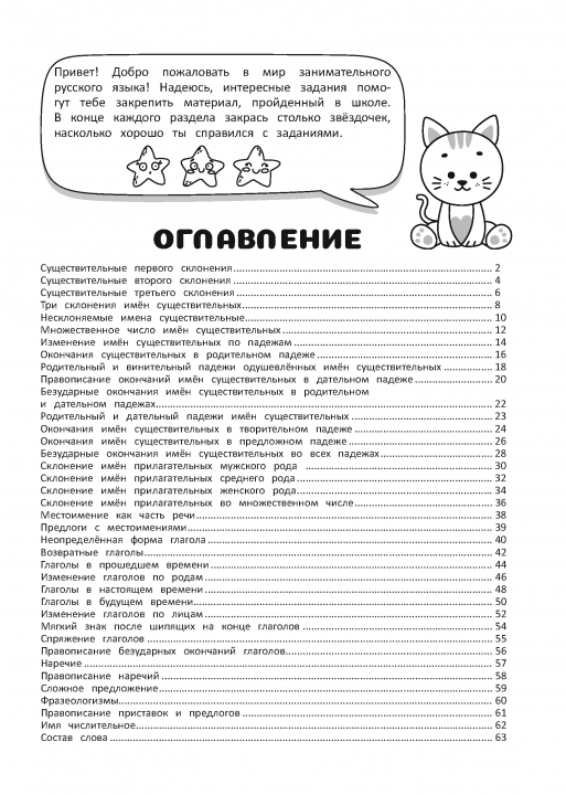 Рабочая тетрадь Русский язык 4 класс.Обучение грамоте письму