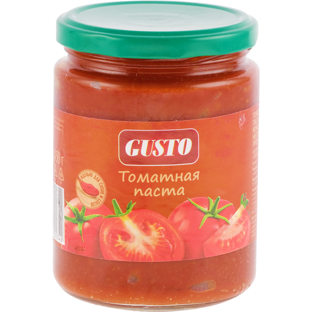Паста томатная «Gusto» 25%, 450 г #0