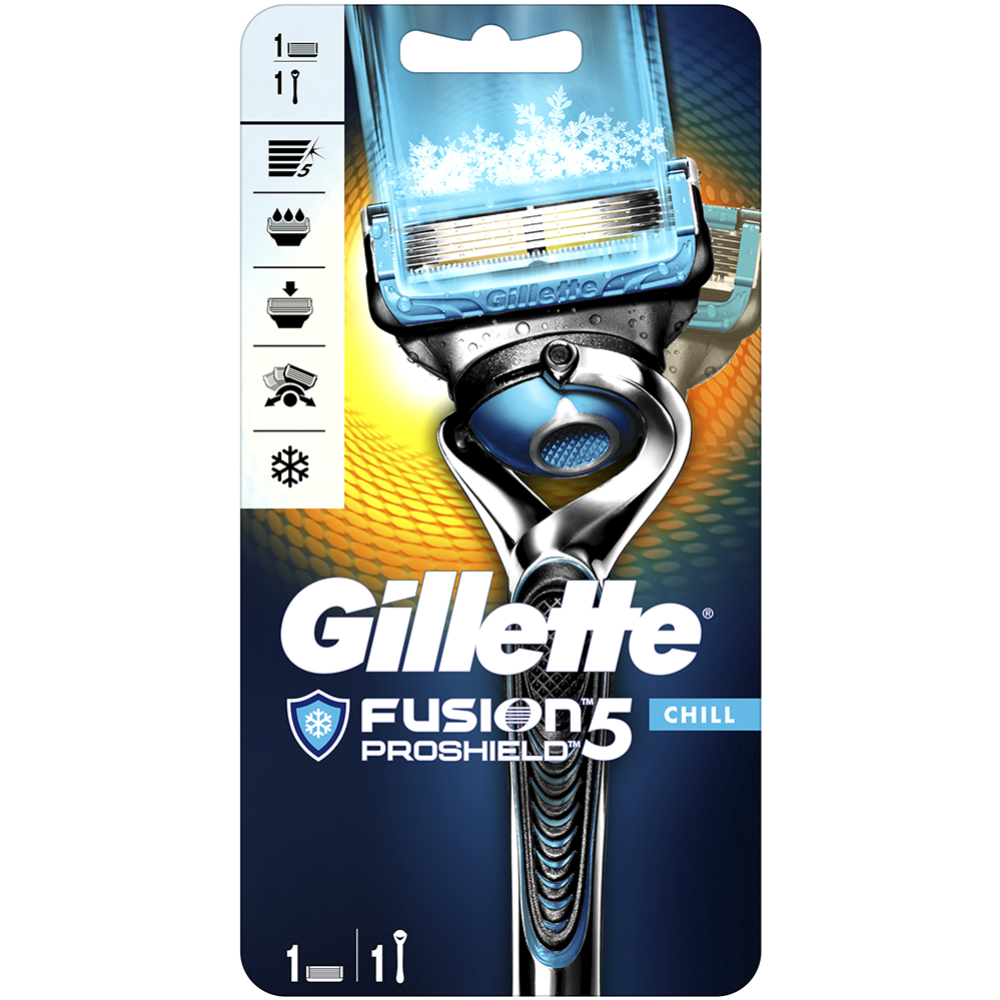 Бритва безопасная «Gillette Fusion Proshield Chill»