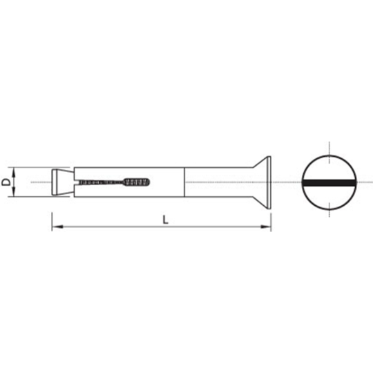 Анкер «ЕКТ» CV010277, 40 шт