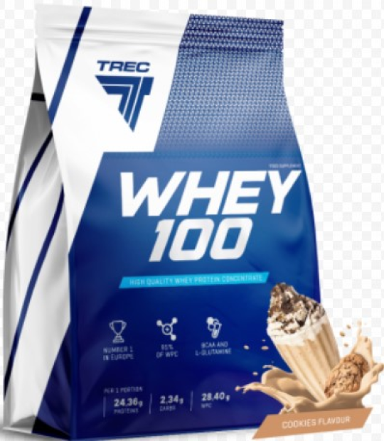 Про­те­ин сы­во­ро­точ­ный Trec Nutrition Whey 100 900 грамм - Печенье