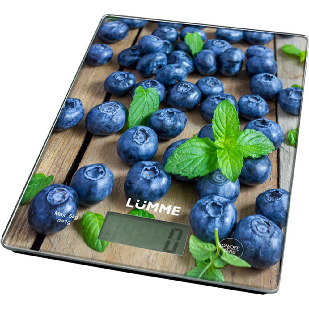 Картинка товара Кухонные весы «Lumme» LU-1340, черничная россыпь