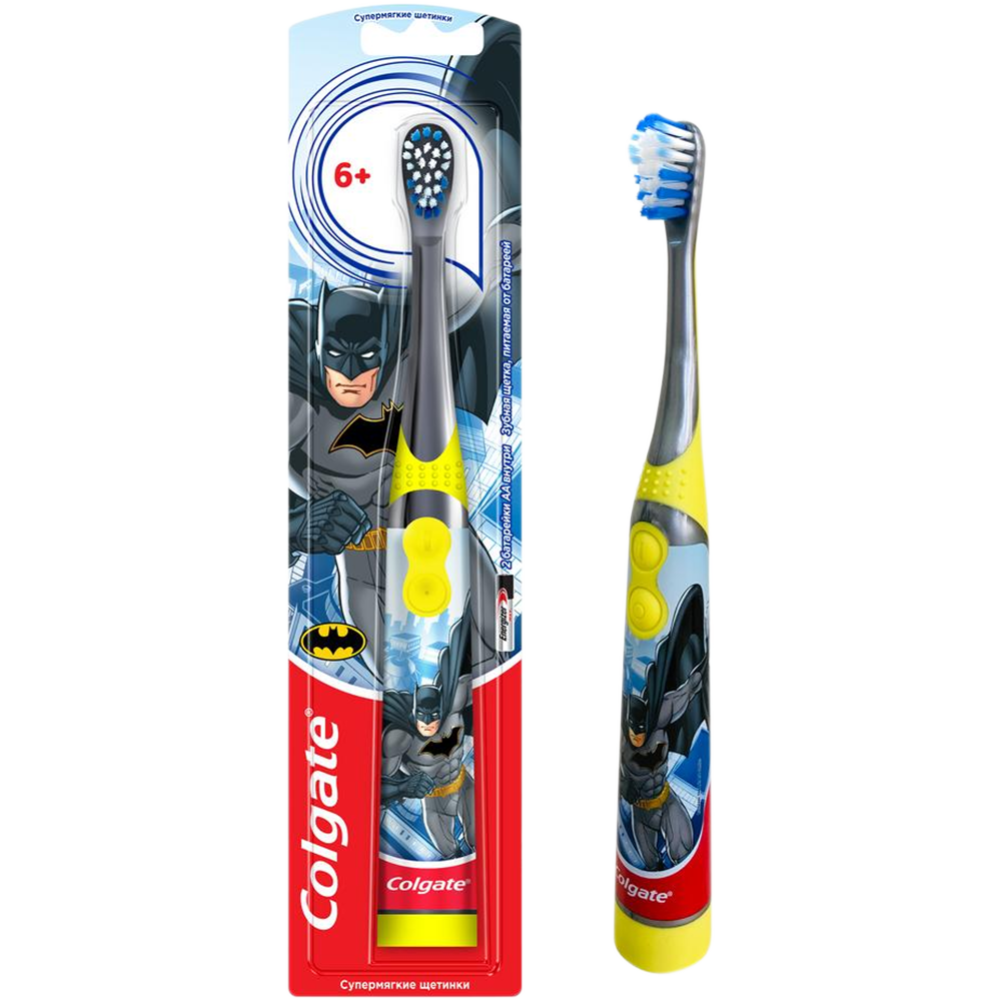 Детская электрическая зубная щётка «Colgate» Batman.  