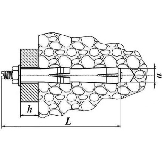 Анкер «ЕКТ» CV501595, 20 шт