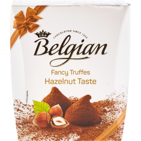 Кон­фе­ты трю­фе­ли «The Belgian» со вкусом фун­ду­ка, в какао пудре, 200 г