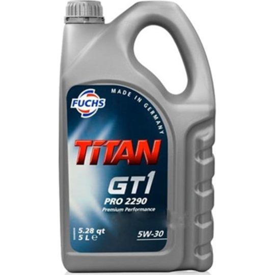 Масло моторное «Fuchs» Titan GT1 PRO 2290, 5W30, 601425066, 5 л