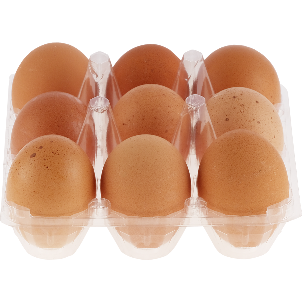 Яйца ку­ри­ные «Мо­ло­дец­кие Люкс» ДО, 9 шт