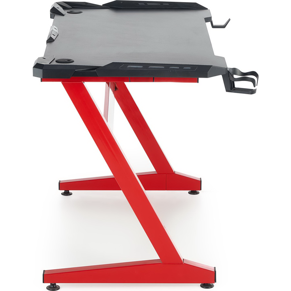 Компьютерный стол «Halmar» B49, V-CH-B/49, красный/черный