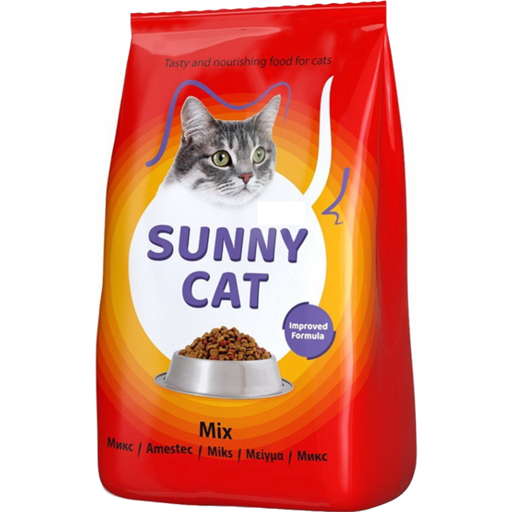 Корм для кошек «Sunny Cat» Mix, курица и печень, 2 кг