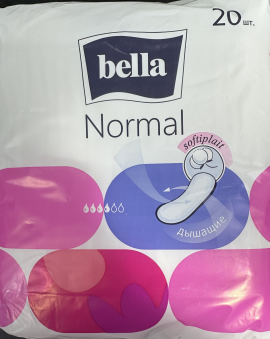 Bella Normal (softiplait) Прокладки женские гигиенические впитывающие, 20 шт