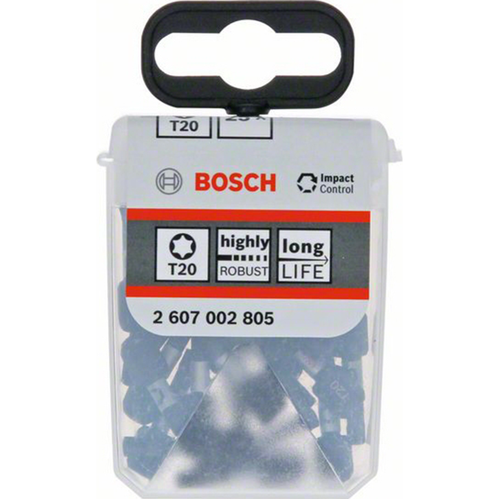 Набор бит «Bosch» 2.607.002.805, 25 шт