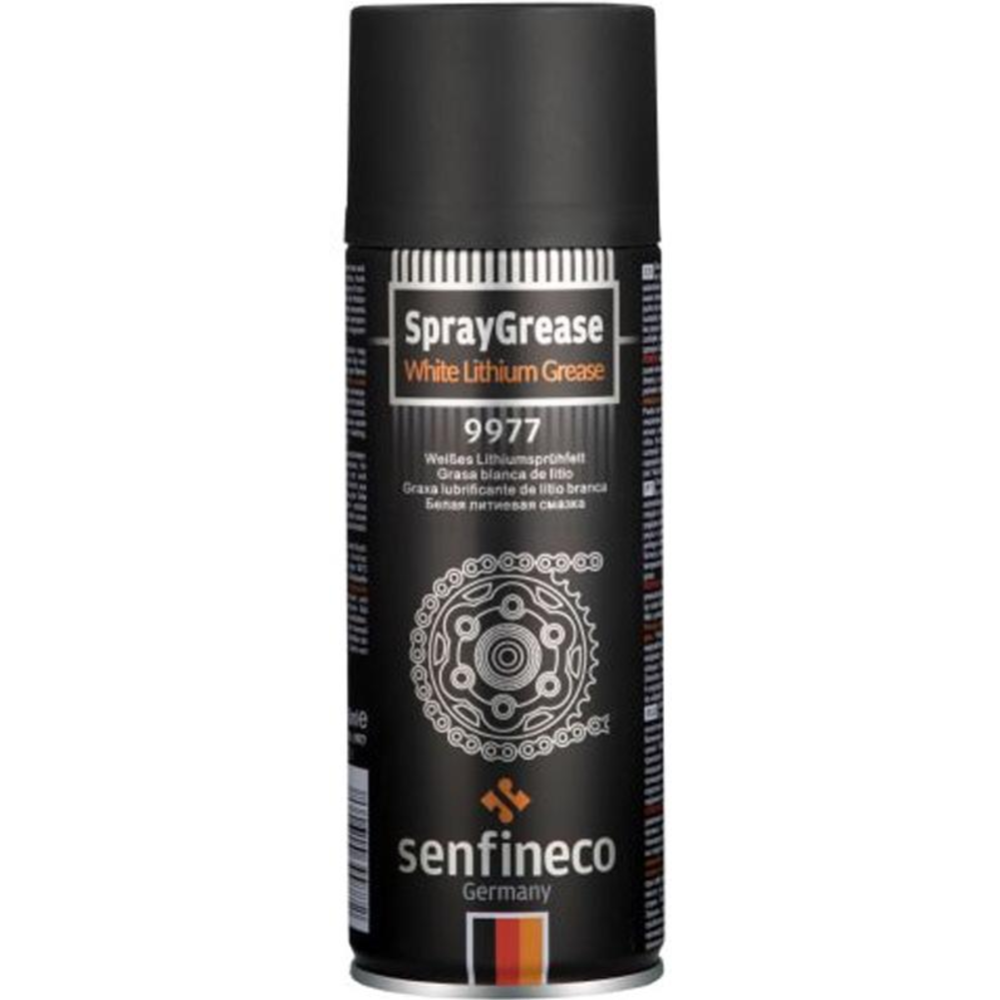 Смазка «Senfineco» SprayGrease White Lithium Grease, 9977, 450 мл #0