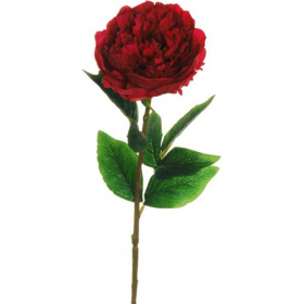Ис­кус­ствен­ный цветок «Koopman» Пион, 80-374219, крас­ный, 67 см