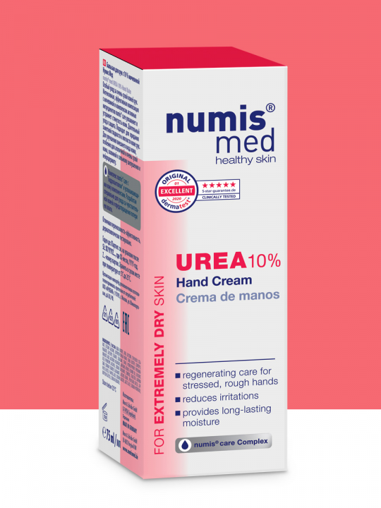 Крем для рук Numis Med с 10% мочевиной, 75 мл (арт. 40216030)