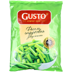 Фасоль за­мо­ро­жен­ная «Gusto» струч­ко­вая, 400 г