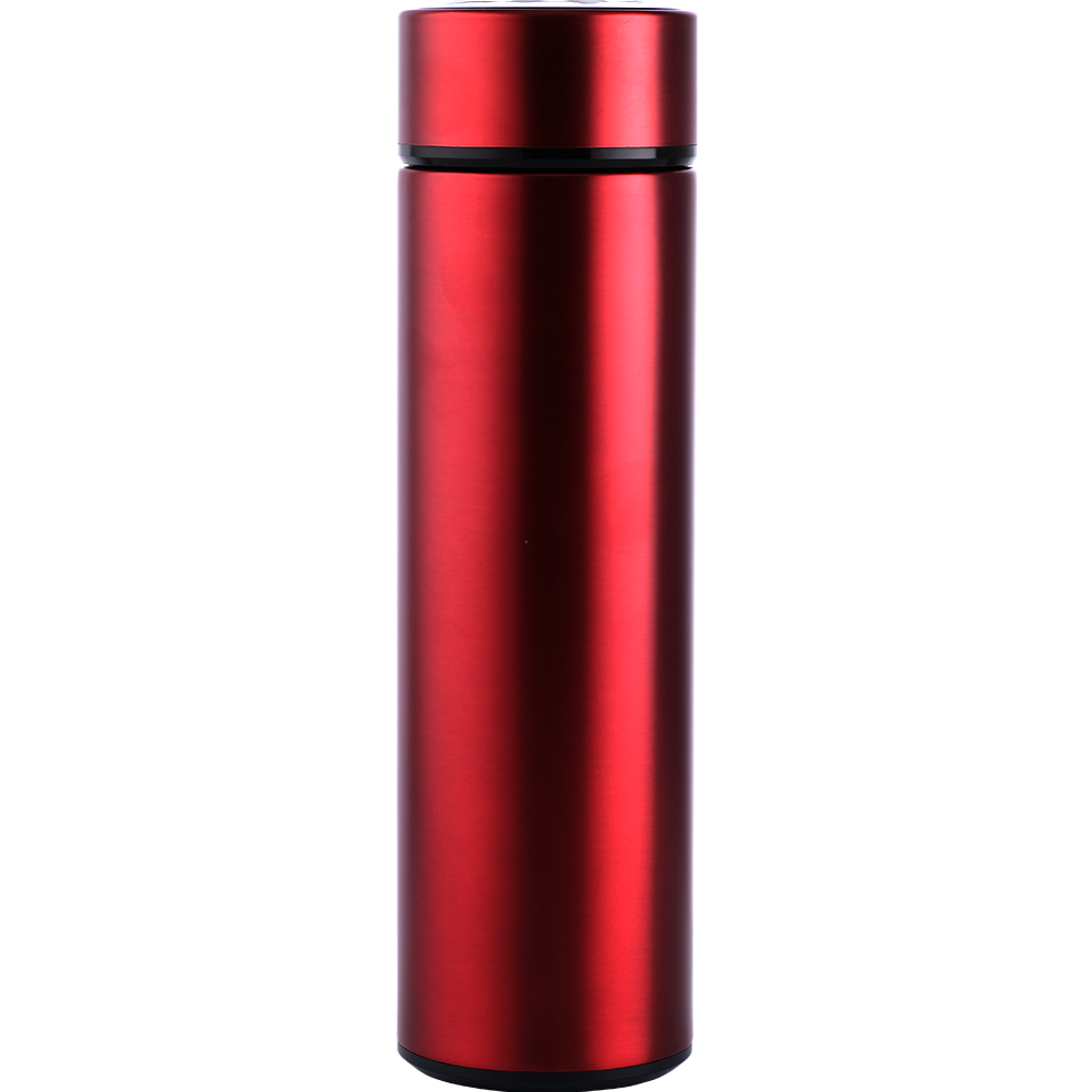 Термос «Swensson» с датчиком температуры, красный, 400 мл