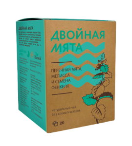 Напиток чайный RAMUK Herbal Collection Двойная мята 20пак*1,5г