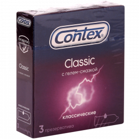 Пре­зер­ва­ти­вы «Contex» Classic клас­си­че­ские, 3 шт