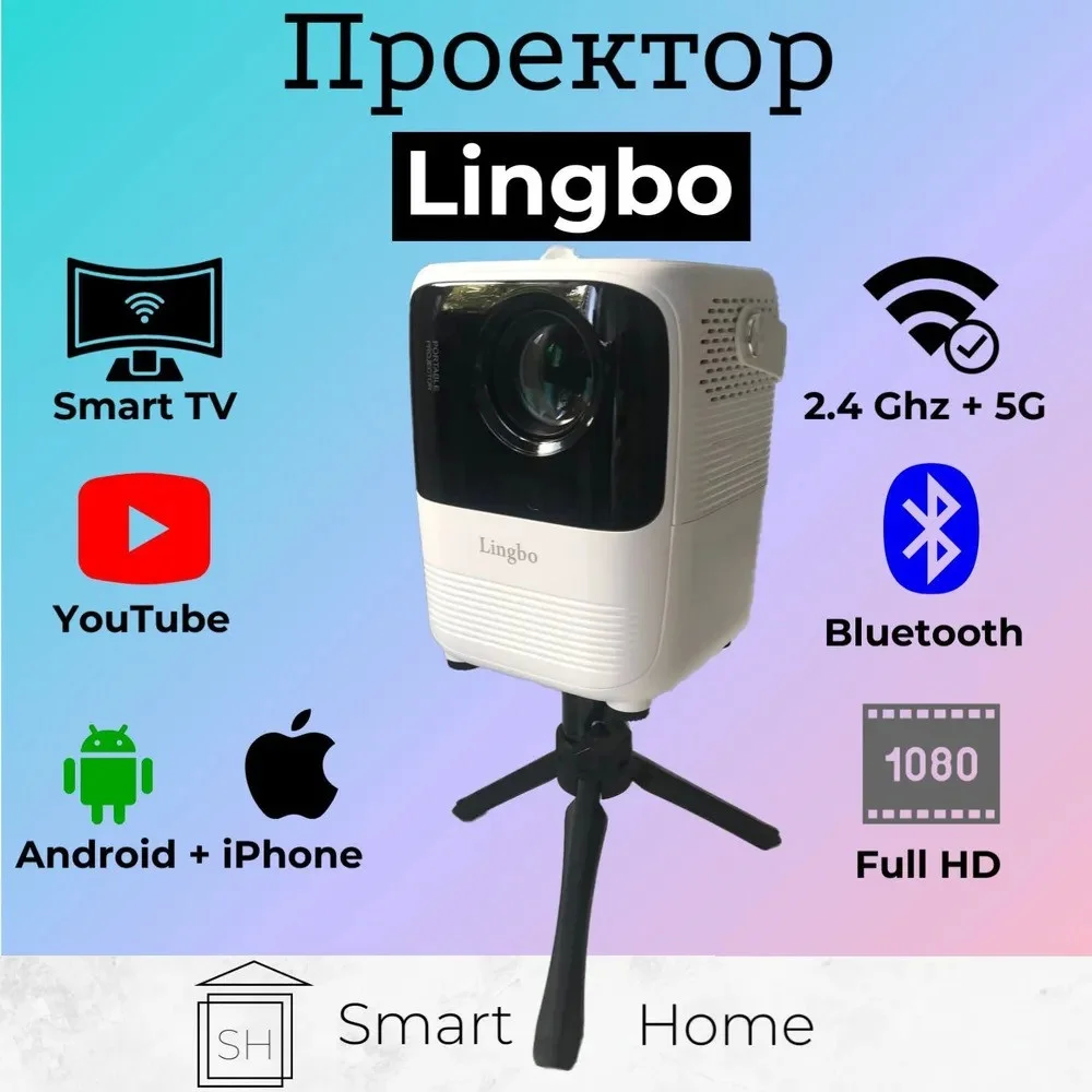 Проектор Lingbo T6 Max