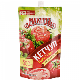 Кетчуп «Ма­хе­евъ» то­мат­ный, 500 г