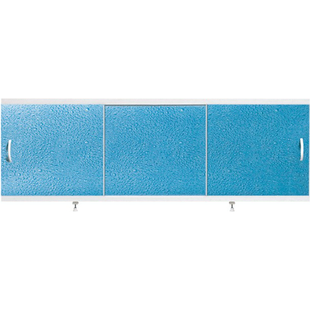 Экран для ванны «Alavann» Оптима 150 (синий/капли)