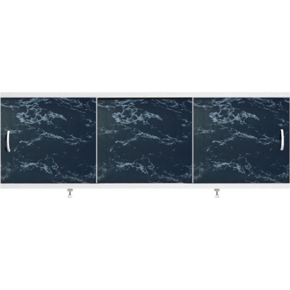 Экран для ванны «Alavann» Оптима 150 (черный мрамор)