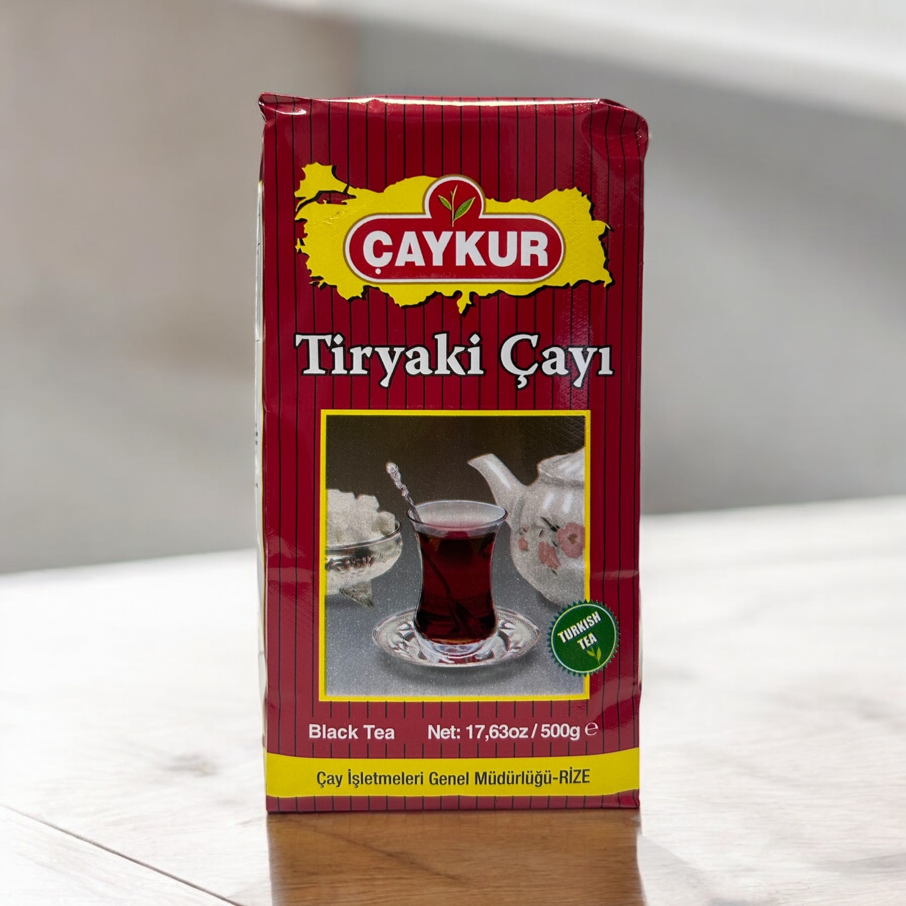 Турецкий черный чай Caykur tiryaki, 500 гр (Турция)