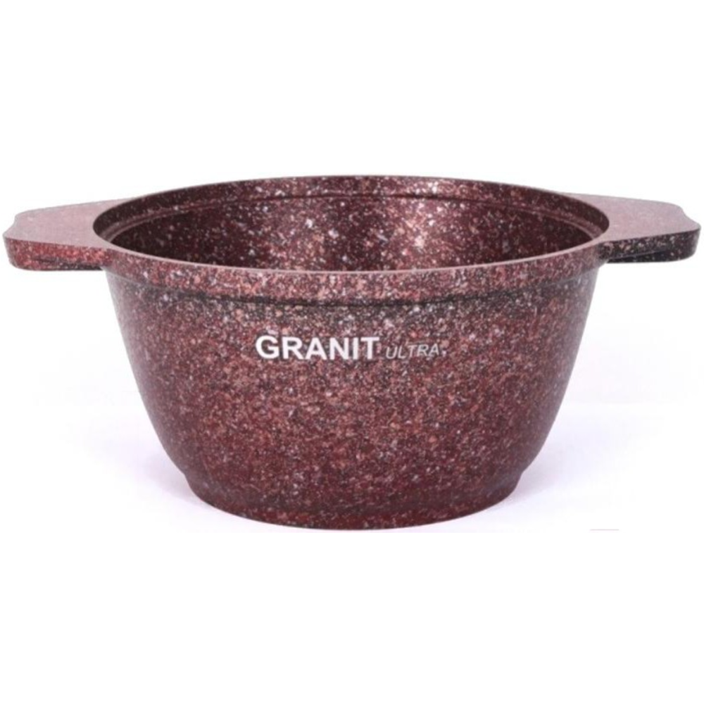 Кастрюля «Kukmara» Granit Ultra Red, кга32а, 3 л