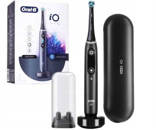 Электрическая зубная щетка Braun Oral-B iO 7n Black Onyx