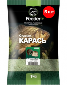 Прикормка Feeder.by Original Карась-Линь Марципан 5 упаковок