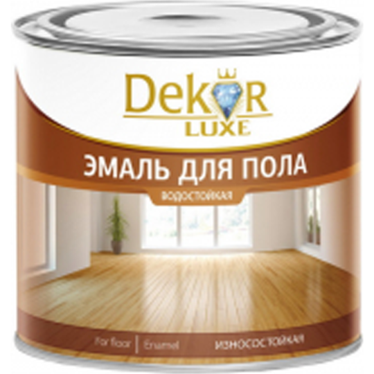 Эмаль «Dekor» Gold, для пола, светлый орех, 6 кг